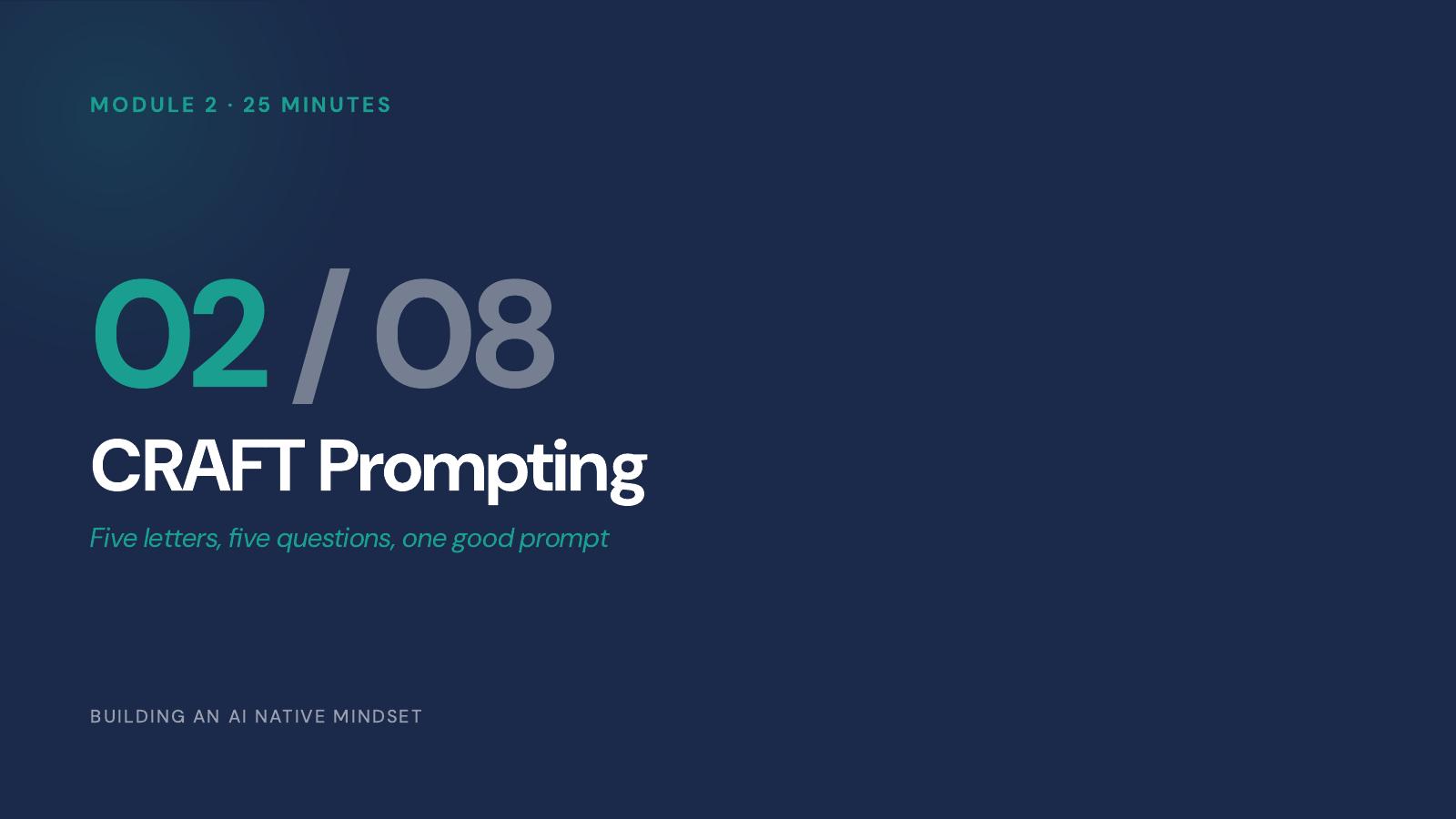 Building an AI Native Mindset — slide 12