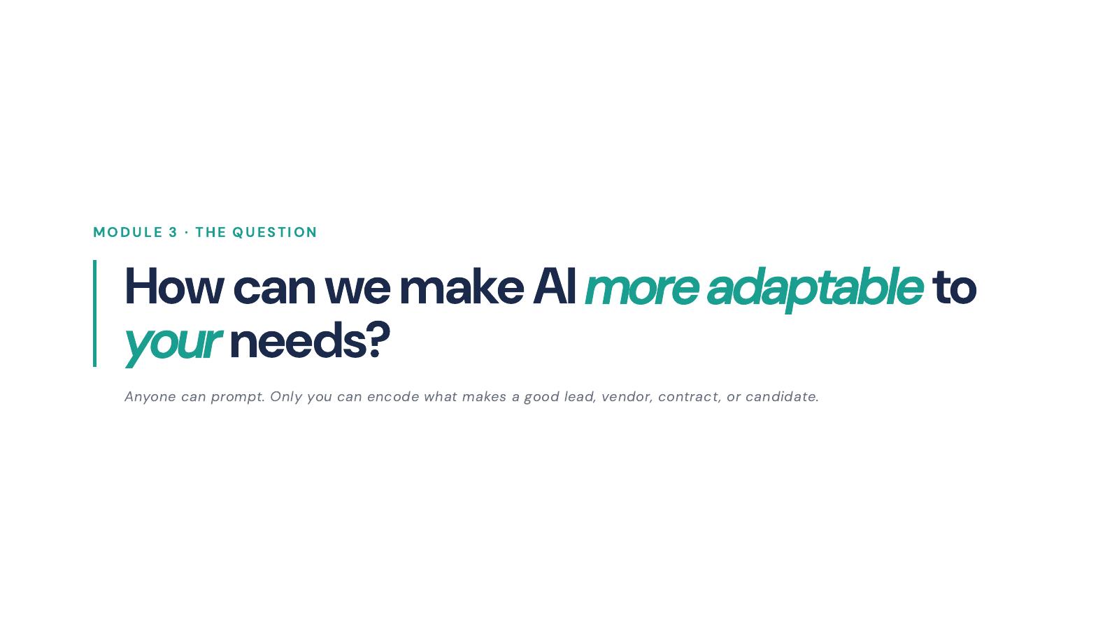 Building an AI Native Mindset — slide 25