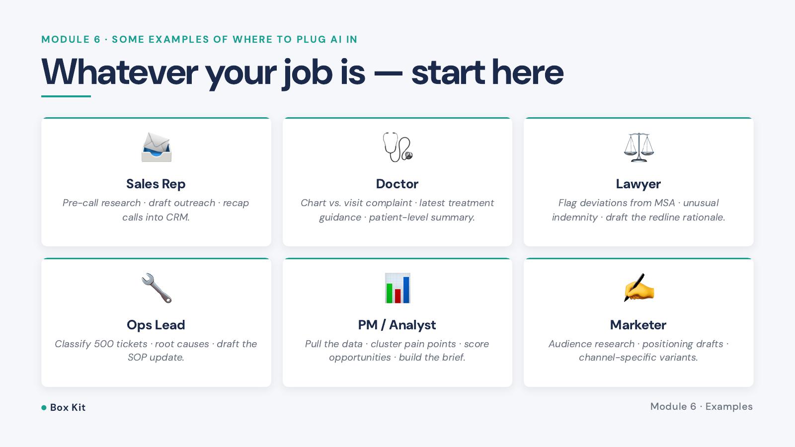 Building an AI Native Mindset — slide 46